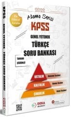 Deka Akademi 2022 KPSS Türkçe Atama Serisi Soru Bankası Çözümlü Deka Akademi Yayınları