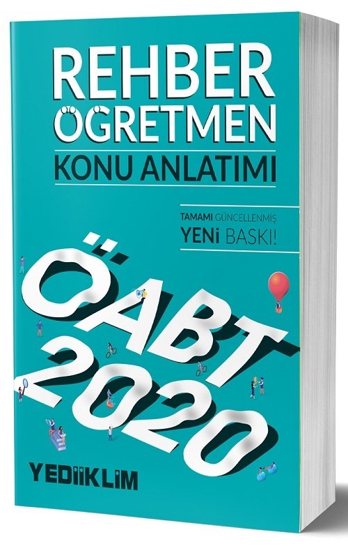 SÜPER FİYAT Yediiklim 2020 ÖABT Rehber Öğretmenliği Konu Anlatımı Yediiklim Yayınları