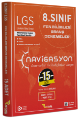 Rasyonel 8. Sınıf LGS Fen Bilimleri Navigasyon 15 Deneme Rasyonel Yayınları