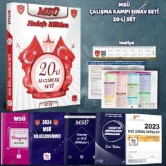 Altın Seri 2024 MSÜ Efsane 20 li Set Altın Seri Yayınları