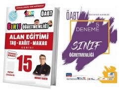 SÜPER FİYAT TKM + Nobel ÖABT Sınıf 15+5 Deneme 2 li Set - Murat Sakin TKM Akademi + Nobel Sınav Yayınları