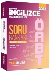 Yediiklim 2022 ÖABT İngilizce Öğretmenliği Soru Bankası Çözümlü Yediiklim Yayınları