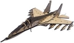 Frezya Toyzz Puzzle Ahşap 3D Savaş Uçağı Ahşap 102 Parça Frezya Toyzz