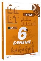 Uzman Kariyer ÖABT Okul Öncesi Öğretmenliği 6 Deneme PDF Çözümlü Uzman Kariyer Yayınları