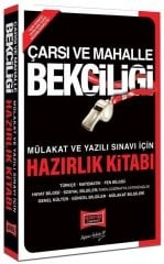 Yargı Çarşı ve Mahalle Bekçiliği Sınavı Konu Anlatımlı Hazırlık Kitabı Yargı Yayınları