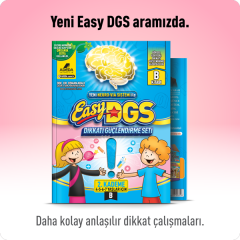 Adeda Easy DGS Dikkati Güçlendirme Seti 2. Kademe 4-7 Yaş B Adeda Yayınları