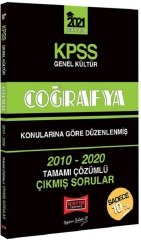 Yargı 2021 KPSS Coğrafya Çıkmış Sorular Konularına Göre Çözümlü Yargı Yayınları