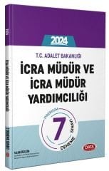 Data 2024 İcra Müdür ve Yardımcılığı Premium 7 Deneme Sınavı Data Yayınları