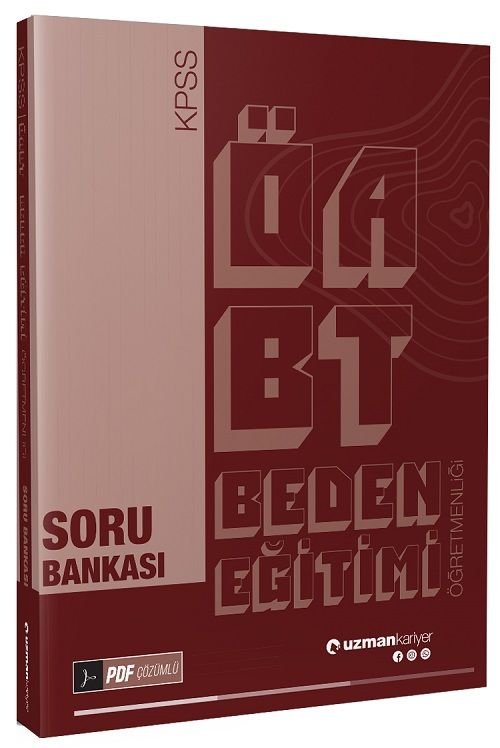 Uzman Kariyer ÖABT Beden Eğitimi Öğretmenliği Soru Bankası PDF Çözümlü Uzman Kariyer Yayınları