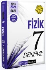 Pegem 2024 ÖABT Fizik Öğretmenliği 7 Deneme Çözümlü Pegem Akademi Yayınları