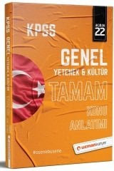 SÜPER FİYAT Uzman Kariyer 2022 KPSS Genel Yetenek Genel Kültür TAMAM Konu Anlatımı Tek Kitap Uzman Kariyer Yayınları