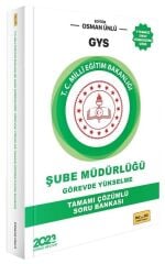 Makro Kitabevi GYS MEB Milli Eğitim Bakanlığı Şube Müdürlüğü Soru Bankası Çözümlü Görevde Yükselme Makro Kitabevi