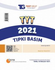 Test Grup YKS TYT 2021 Tıpkı Basım Çıkmış Sorular Test Grup