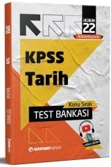 SÜPER FİYAT Uzman Kariyer 2022 KPSS Tarih Test Bankası Yaprak Test Uzman Kariyer Yayınları