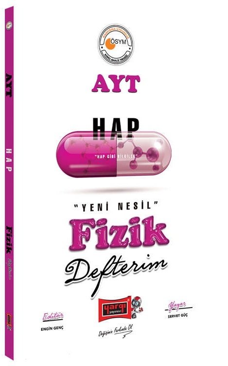 Yargı YKS AYT Fizik Hap Defterim Yargı Yayınları