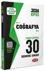 Data 2024 KPSS Coğrafya Ultra 30 Deneme Çözümlü Data Yayınları