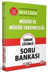 Editör 2024 MEB EKYS Müdür ve Yardımcılığı Soru Bankası Çözümlü Editör Yayınları