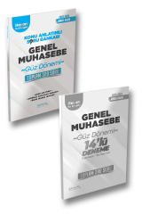 Emsal 2023-24 Açıköğretim Güz Genel Muhasebe Konu Anlatımlı Soru Bankası + 14 Deneme 2 li Set Emsal Yayınları