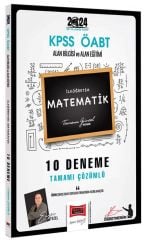 Yargı 2024 ÖABT İlköğretim Matematik Öğretmenliği 10 Deneme Çözümlü - Engin Tezel Yargı Yayınları