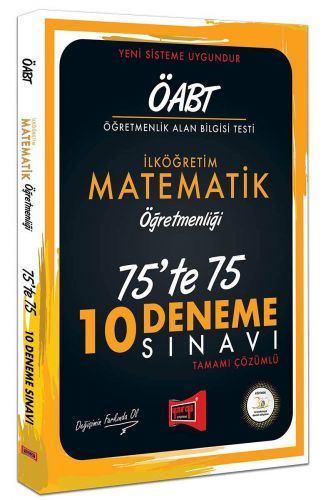 Yargı 2019 ÖABT İlköğretim Matematik Öğretmenliği 75 te 75 10 Deneme Sınavı Yargı Yayınları