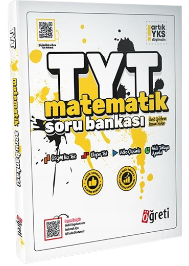 Öğreti YKS TYT Matematik Soru Bankası Öğreti Yayınları