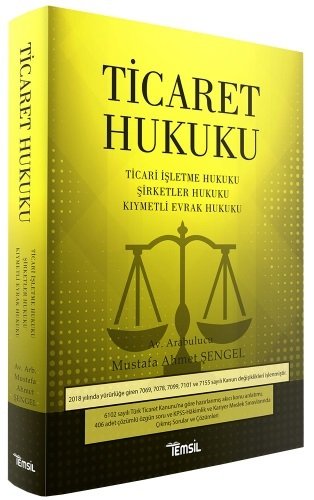 SÜPER FİYAT Temsil Ticaret Hukuku - Mustafa Ahmet Şengel Temsil Yayınları
