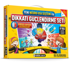 Adeda NEURO VIA Dikkati Güçlendirme Seti 8 Yaş Adeda Yayınları