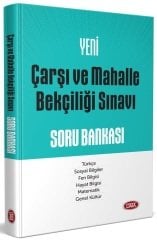 Data Çarşı ve Mahalle Bekçiliği Sınavı Soru Bankası Data Yayınları