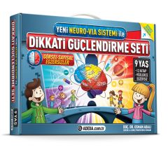 Adeda NEURO VIA Dikkati Güçlendirme Seti 9 Yaş Adeda Yayınları