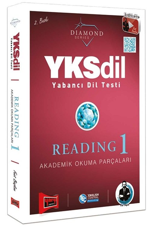 Yargı YKSDİL Reading-1 Akademik Okuma Parçaları Diamond Series Yargı Yayınları