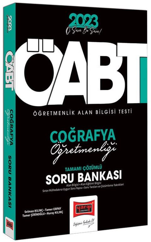 Yargı 2023 ÖABT Coğrafya Öğretmenliği Soru Bankası Yargı Yayınları