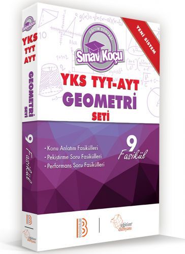 SÜPER FİYAT Benim Hocam YKS TYT AYT Geometri 9 Fasikül Sınav Koçu Benim Hocam Yayınları