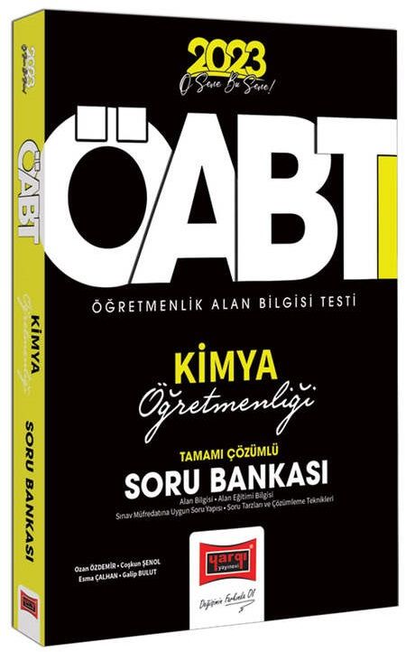 Yargı 2023 ÖABT Kimya Öğretmenliği Soru Bankası Yargı Yayınları