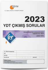 KR Akademi 2023 YDT Tıpkı Basım Çıkmış Sorular KR Akademi Yayınları