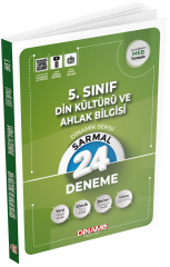 Dinamo 5. Sınıf Din Kültürü ve Ahlak Bilgisi Sarmal 24 lü Deneme Dinamik Serisi Dinamo Yayınları