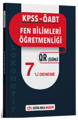 Dijital Hoca ÖABT Fen Bilimleri Öğretmenliği Lokomotif 7 Deneme QR Çözümlü Dijital Hoca Akademi