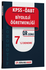 Dijital Hoca ÖABT Biyoloji Öğretmenliği Lokomotif 7 Deneme QR Çözümlü Dijital Hoca Akademi