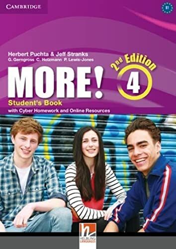 Cambridge More! Level 4 Student's Book with Cyber Homework and Online Resources 2nd Edition Cambridge Yayınları