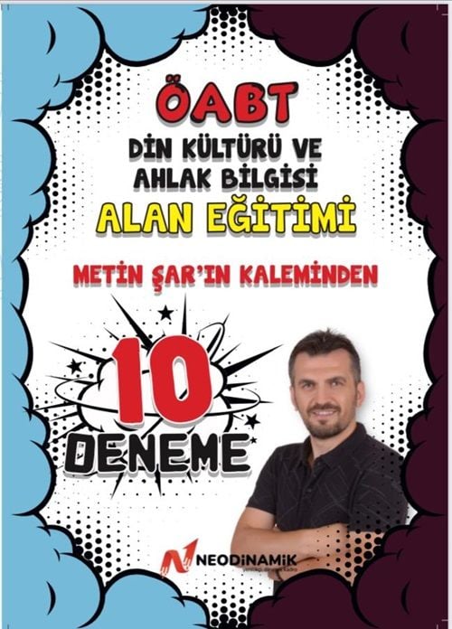 Neodinamik ÖABT Din Kültürü ve Ahlak Bilgisi Alan Eğitimi 10 Deneme - Metin Şar Neodinamik