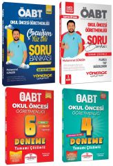 Yönerge ÖABT Okul Öncesi Soru + 10 Deneme 4 lü Set - Muhammet Güngör Yönerge Yayınları