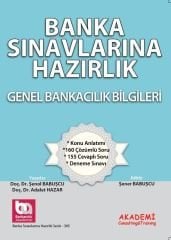 Akademi Banka Sınavları Genel Bankacılık Bilgileri (Mavi Kitap) Akademi Consulting Yayınları