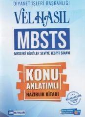 SÜPER FİYAT DDY Yayınları MBSTS VELHASIL Konu Anlatımlı Hazırlık Kitabı DDY Yayınları
