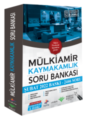 Başkent Kariyer 2022 Kaymakamlık MÜLKİAMİR Soru Bankası Başkent Kariyer Yayınları