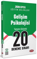 Data 2024 KPSS Eğitim Bilimleri Gelişim Psikolojisi 20 Deneme Çözümlü Data Yayınları