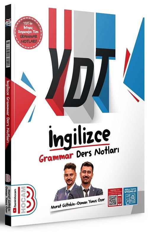 Benim Hocam YDT İngilizce Grammar Ders Notları - Murat Gültekin, Osman Yunus Özer Benim Hocam Yayınları