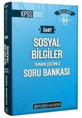 Pegem 2021 ÖABT Sosyal Bilgiler Soru Bankası Çözümlü Pegem Akademi Yayınları