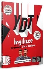 Benim Hocam YDT İngilizce Grammar Soru Bankası Video Çözümlü - Murat Gültekin, Osman Yunus Özer Benim Hocam Yayınları