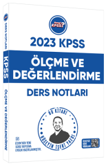 Hangi KPSS 2023 KPSS Eğitim Bilimleri Ölçme ve Değerlendirme Ders Notları - Hüseyin İşeri Hangi KPSS Yayınları