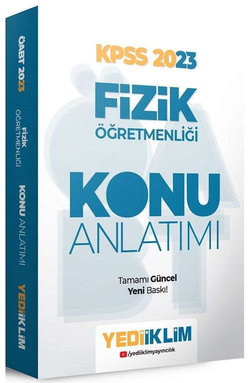 Yediiklim 2023 ÖABT Fizik Öğretmenliği Konu Anlatımı Yediiklim Yayınları