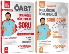 Yönerge ÖABT Okul Öncesi Öğretmenliği Soru 2 li Set - Muhammet Güngör Yönerge Yayınları